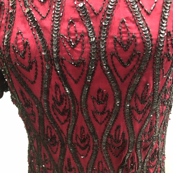 Vintage Beaded Blouse - Picture 5 of 7